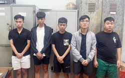 Mang loa công suất lớn la hét đòi nợ trong đêm, 5 thanh niên bị bắt