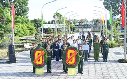 Cà Mau: Triển khai lấy mẫu ADN, xác định danh tính 263 liệt sĩ tại xã Trần Văn Thời