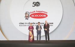 Acecook Việt Nam tiếp tục được vinh danh vào top 50 doanh nghiệp phát triển bền vững tiêu biểu Việt Nam 2026 nhờ nỗ lực giảm thiểu rác thải
