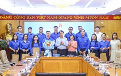 Thường trực Đảng ủy MTTQ, các đoàn thể TƯ gặp mặt đoàn đại biểu tham dự Đại hội Đoàn toàn quốc XIII