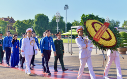Tuổi trẻ Việt Nam báo công dâng Bác, khẳng định tinh thần tiên phong thời đại mới