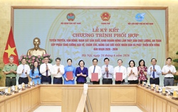 Chính phủ, Hội LHPN Việt Nam và Hội Nông dân Việt Nam ký kết Chương trình phối hợp bảo đảm an toàn thực phẩm giai đoạn 2026-2030