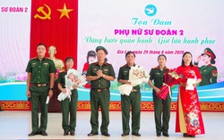 Phụ nữ Sư đoàn 2 "Vững bước quân hành, giữ lửa hạnh phúc"