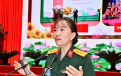 Nữ chiến sĩ Quân y tỏa sáng tại hội thi báo cáo viên giỏi toàn quân
