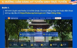Hà Nội: Thử nghiệm đăng ký tuyển sinh trực tuyến lớp 1, lớp 6 trong 3 ngày