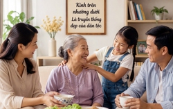 Dạy con hiếu thảo từ ứng xử hàng ngày