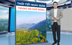 Bản tin thời tiết ngày 5/6: Nắng nóng Bắc Bộ hạ nhiệt, vùng núi đề phòng mưa dông và lốc sét