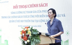 Tăng cường sự tham gia và vai trò lãnh đạo của phụ nữ trong ứng phó với biến đổi khí hậu và thiên tai