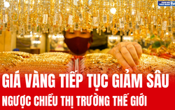 Giá vàng nối dài đà giảm sâu