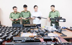 Đánh sập 2 cơ sở chế tạo súng quân dụng núp bóng xưởng cơ khí
