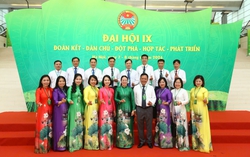 219 nữ đại biểu tham dự Đại hội Hội Nông dân Việt Nam lần thứ IX