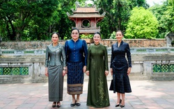 Phu nhân Thủ tướng Việt Nam cùng Phu nhân Thủ tướng Lào, Campuchia, Thái Lan thăm Văn Miếu - Quốc Tử Giám