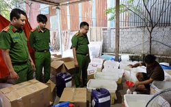 Thu giữ gần 30.000 sản phẩm sữa tắm, dầu gội giả các thương hiệu nổi tiếng