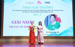 41 nữ chủ doanh nghiệp được vinh danh tại Giải thưởng Phát triển Kinh doanh