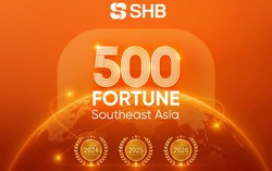 SHB được vinh danh trong TOP 10 Ngân hàng thương mại Việt Nam uy tín năm 2026 và TOP 200 doanh nghiệp lớn nhất Đông Nam Á