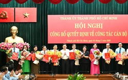 Trao quyết định nhân sự Báo Sài Gòn Giải Phóng, Báo điện tử Tuổi trẻ, Đài Phát thanh và Truyền hình TPHCM
