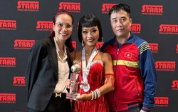"Trái ngọt" Dancesport của cặp HLV Hồng Việt - Thu Trang
