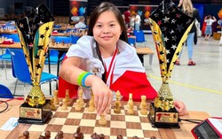 Kỳ thủ gốc Việt Lily Nguyễn Đoàn Bảo Anh Angelina giành chức vô địch châu Âu U12