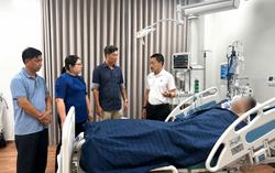 Hội LHPN An Giang hỗ trợ, động viên nạn nhân trong vụ lật ca nô ở Phú Quốc