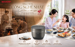 Sharp Maidaki - Tinh hoa nấu cơm chuẩn Nhật cho gia đình Việt