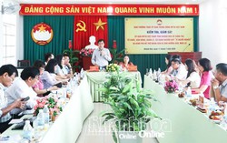 UBTƯ MTTQ Việt Nam kiểm tra công tác quản lý Quỹ Cứu trợ và Quỹ "Vì người nghèo" tại Khánh Hòa