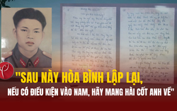 Bức thư cuối của liệt sĩ Lê Văn Huỳnh trước ngày hy sinh