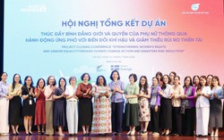 Khẳng định vai trò của phụ nữ trong ứng phó biến đổi khí hậu và giảm thiểu rủi ro thiên tai