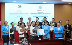 Thắt chặt tình hữu nghị giữa phụ nữ Sơn La và các tỉnh nước bạn Lào