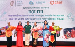 Hội thi tuyên truyền viên giỏi tạo động lực cho phụ nữ vùng cao phát triển kinh tế xanh