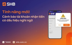 SHB tăng cường bảo vệ khách hàng với tính năng cảnh báo tài khoản nghi ngờ gian lận