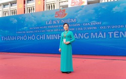 Chủ tịch Hội LHPN Việt Nam Lê Thị Thủy tham dự Lễ kỷ niệm 50 năm thành phố mang tên Bác