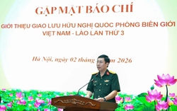 Từ 9-10/7 diễn ra giao lưu hữu nghị quốc phòng biên giới Việt Nam - Lào lần thứ 3