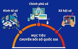 Đến năm 2045, Việt Nam thuộc nhóm 30 nước dẫn đầu thế giới về chính phủ điện tử/chính phủ số