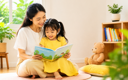 7 nguyên tắc gieo tình yêu đọc sách cho con từ nhỏ