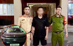 Tài xế đẩy Cảnh sát giao thông rồi bỏ chạy ở Hà Nội đã ra trình diện