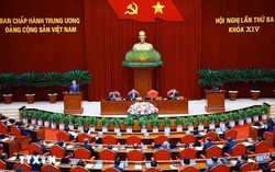 Thông cáo báo chí về ngày làm việc thứ ba Hội nghị lần thứ ba Ban Chấp hành Trung ương Đảng khóa XIV