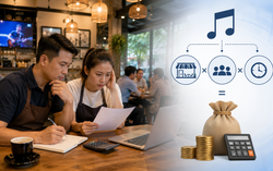 Thu phí bản quyền âm nhạc - Bài 2: Chủ quán phải trả bao nhiêu tiền quyền tác giả âm nhạc?