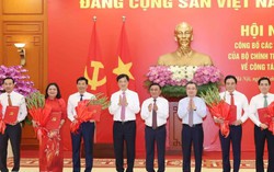 Hội nghị công bố các quyết định của Bộ Chính trị, Ban Bí thư về công tác cán bộ