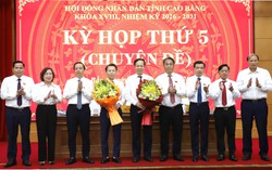 Ông Lương Tuấn Hùng được bầu giữ chức Phó Chủ tịch UBND tỉnh Cao Bằng