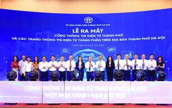 Hà Nội ra mắt Cổng thông tin điện tử thành phố và 140 trang thông tin thành phần