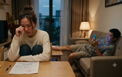 Chồng lẩn tránh đối thoại, vợ kiệt sức đấu tranh