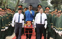 Phó Thủ tướng Thường trực Phạm Gia Túc dự Lễ viếng, truy điệu và an táng hài cốt liệt sĩ tại Tây Ninh