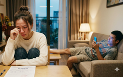 Chồng lẩn tránh đối thoại, vợ kiệt sức đấu tranh