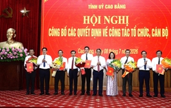 Cao Bằng điều động, bổ nhiệm nhiều vị trí lãnh đạo