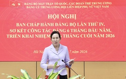 Đảng ủy TƯ Hội LHPN Việt Nam: Quyết tâm bứt phá và nâng cao chất lượng công tác nửa cuối năm 2026