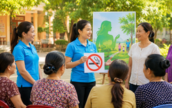 Đẩy mạnh xây dựng môi trường sống không khói thuốc tại gia đình và cộng đồng