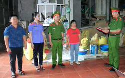 Khởi tố 2 phụ nữ sản xuất, buôn bán gạo giả thương hiệu "Gạo Séng Cù Mường Khương"