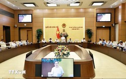 Ủy ban Thường vụ Quốc hội cho ý kiến về 25 dự án luật, nghị quyết quan trọng tại Phiên họp thứ 5