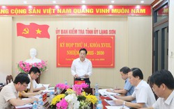 Lạng Sơn: Khai trừ khỏi Đảng 4 cán bộ vi phạm khuyết điểm nghiêm trọng