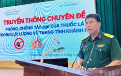 Khánh Hòa: Truyền thông phòng, chống tác hại của thuốc lá đến cán bộ, chiến sĩ